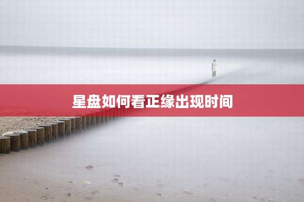 星盘如何看正缘出现时间