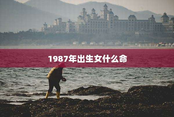 1987年出生女什么命