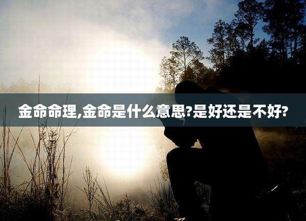 金命命理,金命是什么意思?是好还是不好?