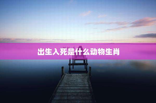 出生入死是什么动物生肖