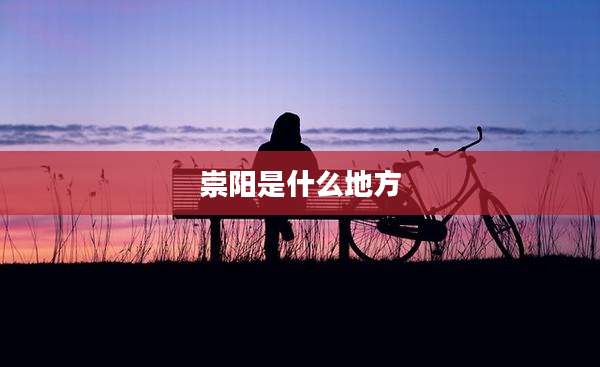 崇阳是什么地方