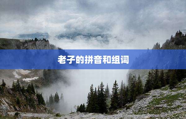 老子的拼音和组词