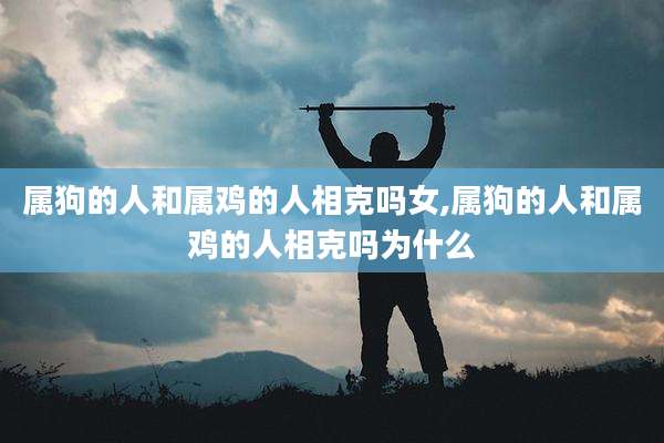 属狗的人和属鸡的人相克吗女,属狗的人和属鸡的人相克吗为什么