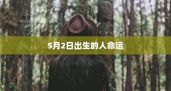 5月2日出生的人命运