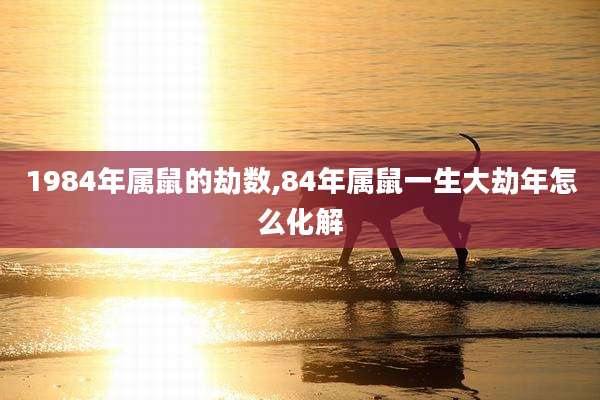 1984年属鼠的劫数,84年属鼠一生大劫年怎么化解