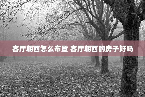 客厅朝西怎么布置 客厅朝西的房子好吗