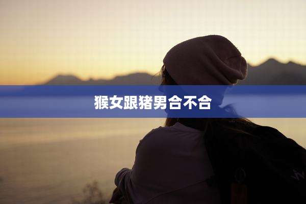 猴女跟猪男合不合