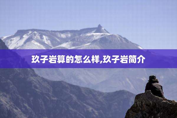 玖子岩算的怎么样,玖子岩简介
