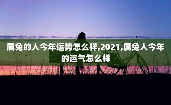 属兔的人今年运势怎么样,2021,属兔人今年的运气怎么样
