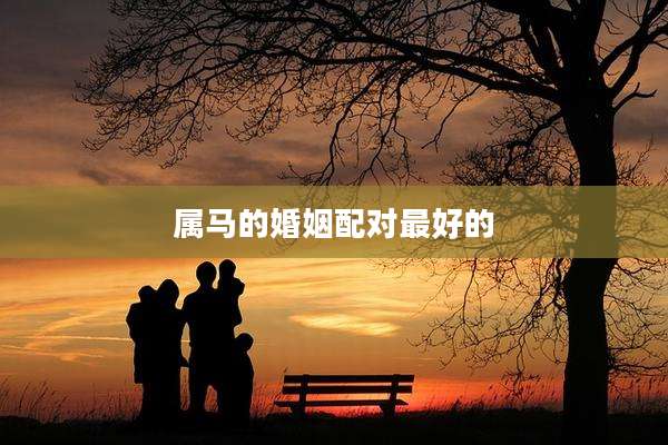 属马的婚姻配对最好的