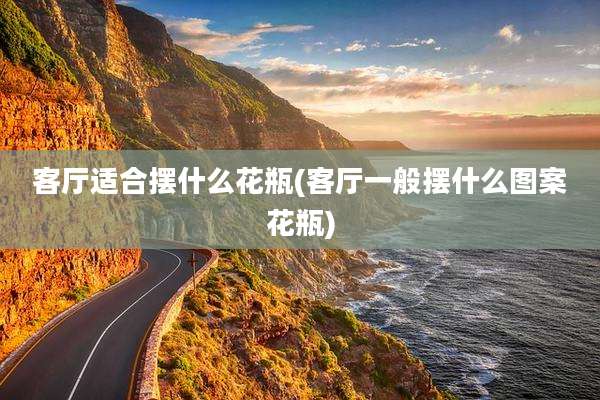 客厅适合摆什么花瓶(客厅一般摆什么图案花瓶)