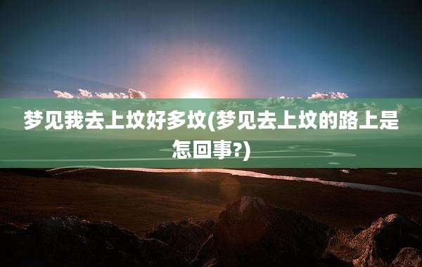 梦见我去上坟好多坟(梦见去上坟的路上是怎回事?)