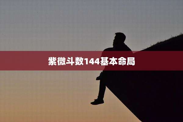 紫微斗数144基本命局