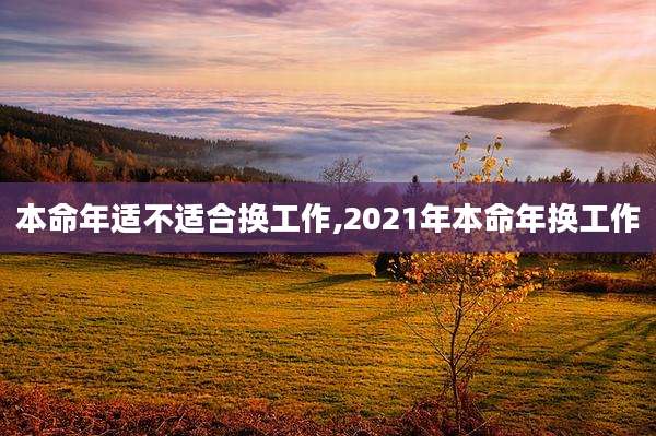 本命年适不适合换工作,2021年本命年换工作