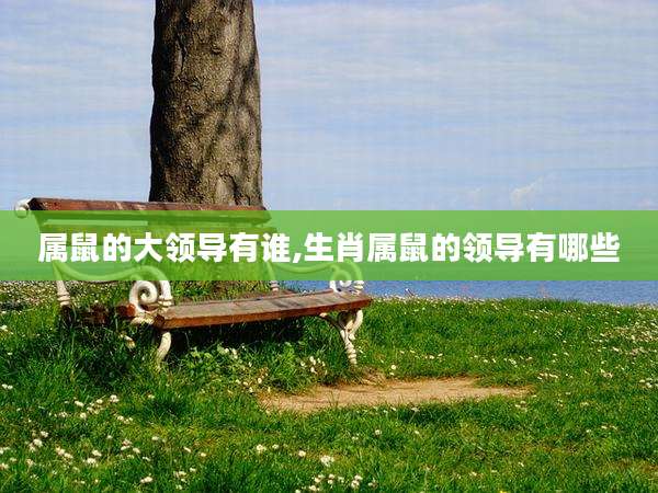 属鼠的大领导有谁,生肖属鼠的领导有哪些