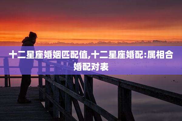 十二星座婚姻匹配值,十二星座婚配:属相合婚配对表