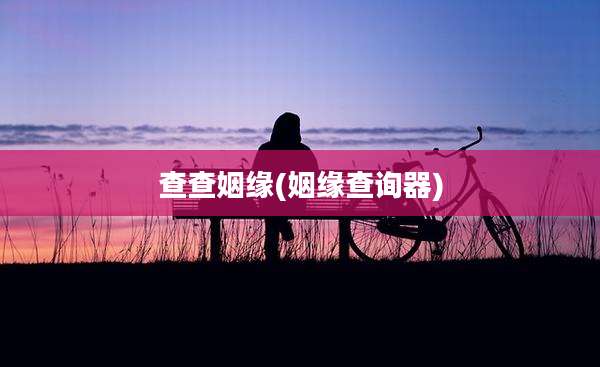 查查姻缘(姻缘查询器)