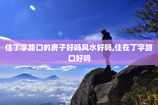 住丁字路口的房子好吗风水好吗,住在丁字路口好吗