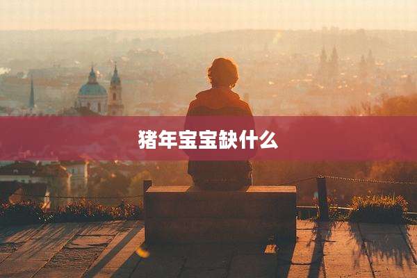 猪年宝宝缺什么