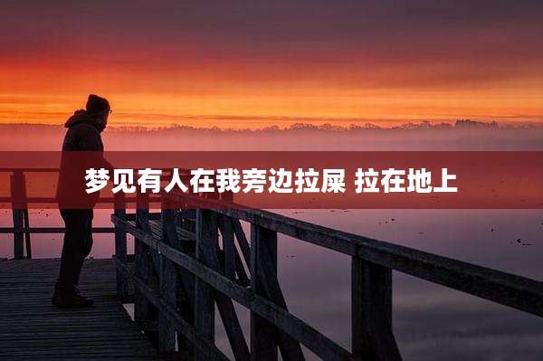梦见有人在我旁边拉屎 拉在地上