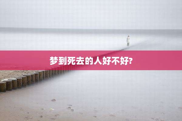 梦到死去的人好不好?