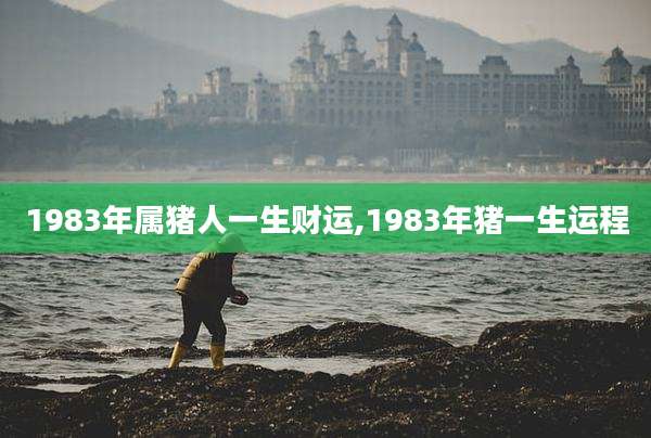 1983年属猪人一生财运,1983年猪一生运程
