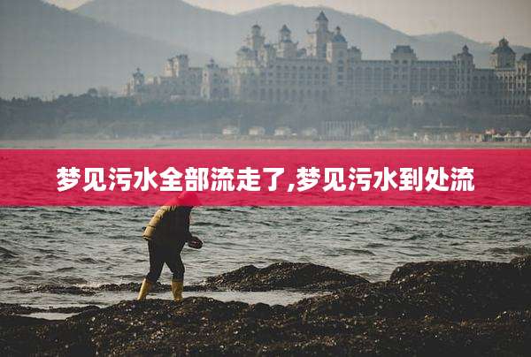 梦见污水全部流走了,梦见污水到处流