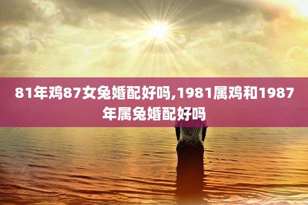 81年鸡87女兔婚配好吗,1981属鸡和1987年属兔婚配好吗