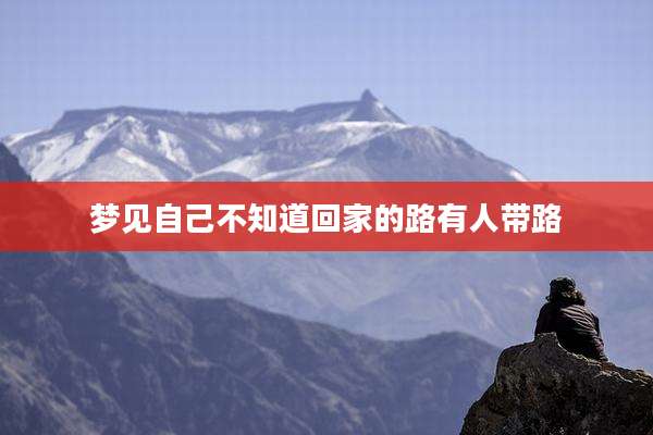 梦见自己不知道回家的路有人带路