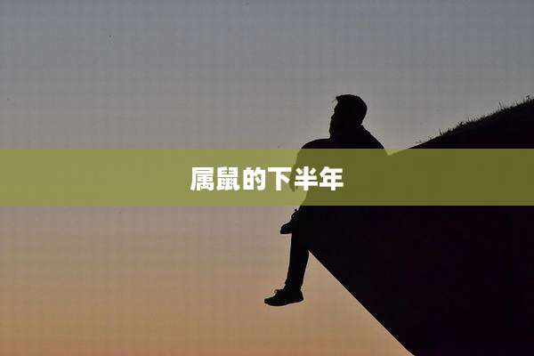 属鼠的下半年