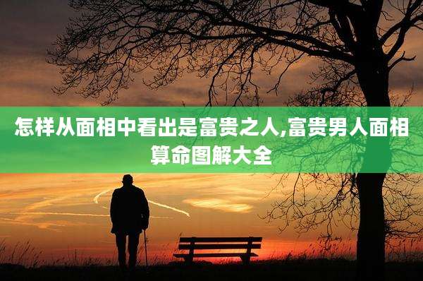 怎样从面相中看出是富贵之人,富贵男人面相算命图解大全