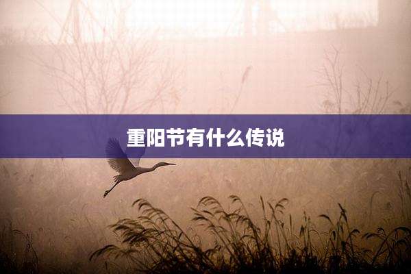 重阳节有什么传说