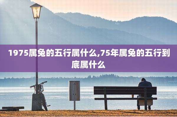1975属兔的五行属什么,75年属兔的五行到底属什么