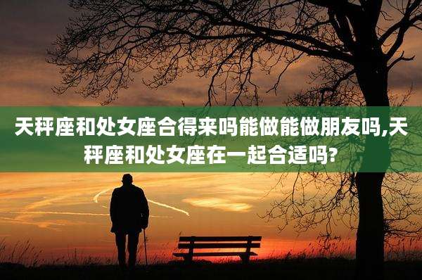 天秤座和处女座合得来吗能做能做朋友吗,天秤座和处女座在一起合适吗?
