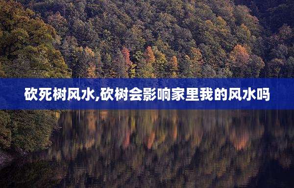 砍死树风水,砍树会影响家里我的风水吗