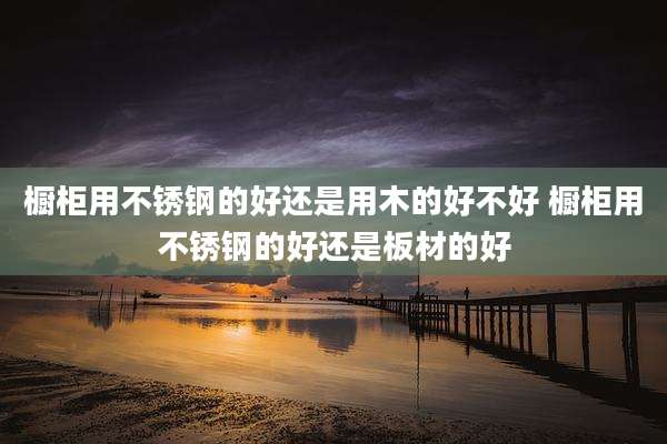 橱柜用不锈钢的好还是用木的好不好 橱柜用不锈钢的好还是板材的好