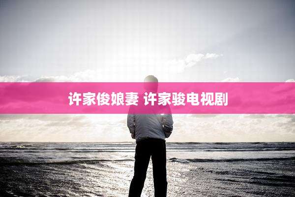 许家俊娘妻 许家骏电视剧