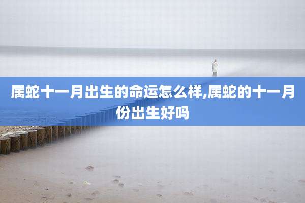 属蛇十一月出生的命运怎么样,属蛇的十一月份出生好吗