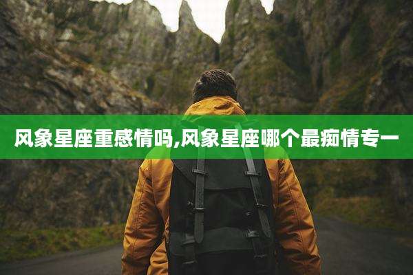 风象星座重感情吗,风象星座哪个最痴情专一