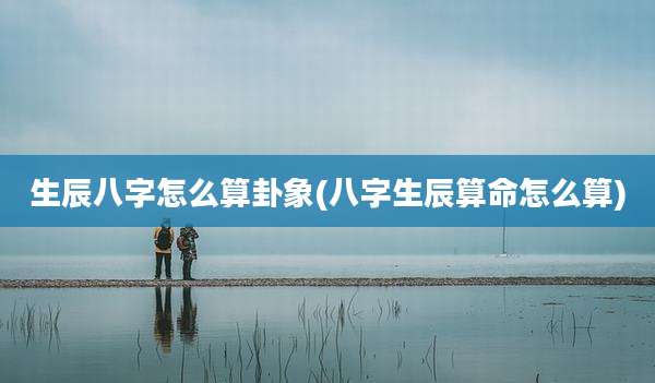 生辰八字怎么算卦象(八字生辰算命怎么算)