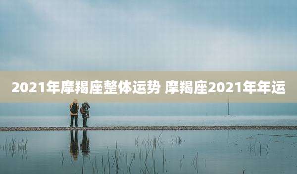 2021年摩羯座整体运势 摩羯座2021年年运