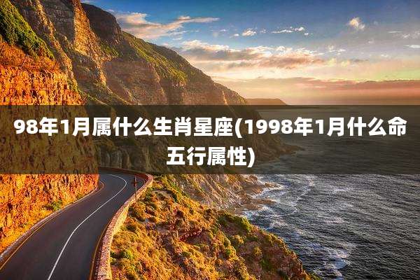 98年1月属什么生肖星座(1998年1月什么命五行属性)