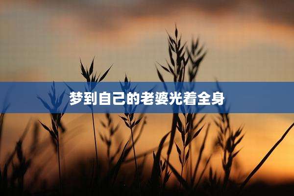 梦到自己的老婆光着全身