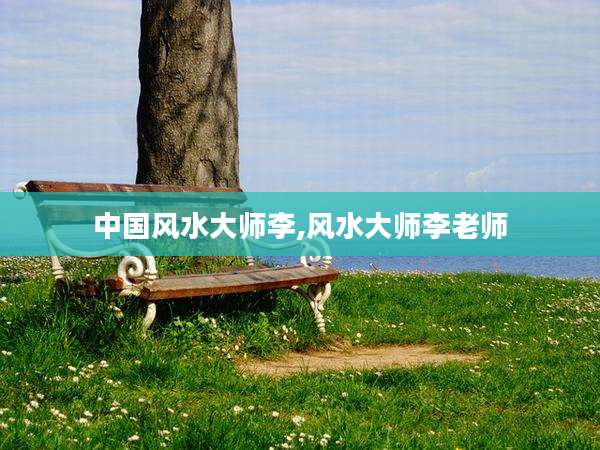 中国风水大师李,风水大师李老师