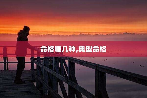 命格哪几种,典型命格