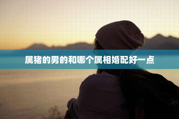 属猪的男的和哪个属相婚配好一点