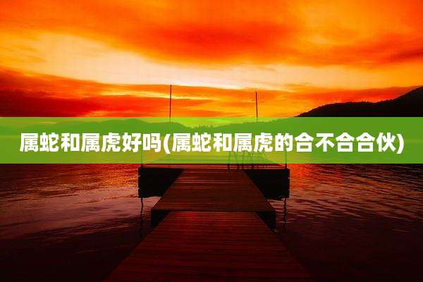 属蛇和属虎好吗(属蛇和属虎的合不合合伙)