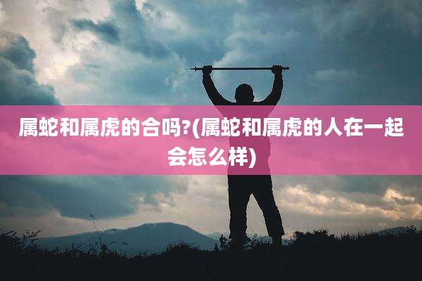 属蛇和属虎的合吗?(属蛇和属虎的人在一起会怎么样)