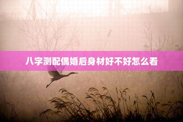 八字测配偶婚后身材好不好怎么看