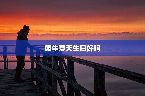 属牛夏天生日好吗